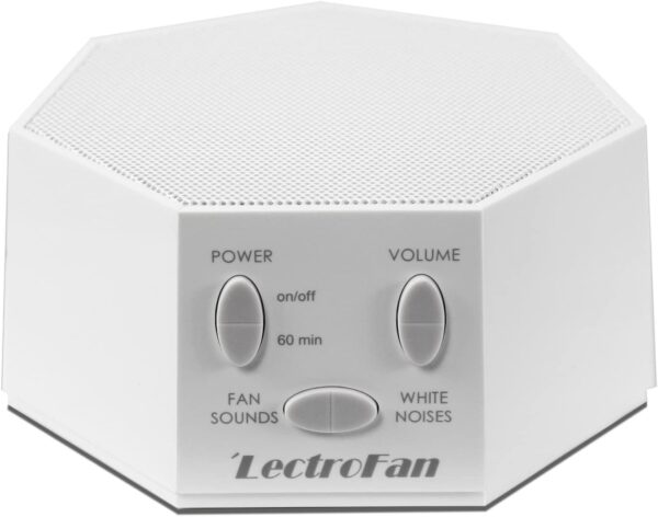 Adaptive Sound Technologies LectroFan Classic – White Noise & Fan Sleep Sound Machine (20 Non-Looping Sounds)