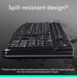 Logitech K120 Wired USB Full-Size Keyboard – Spill-Resistant, Carbon-Neutral - Image 5