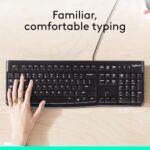 Logitech K120 Wired USB Full-Size Keyboard – Spill-Resistant, Carbon-Neutral - Image 2