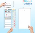 Upgraded Slider 3-in-1 Bedtime / Morning / Daily Routine Chart for Kids – Magnetic Chore & Visual Schedule Board with 99 Stickers - Image 5