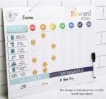 QUOKKA Magnetic Behavior Chore & Reward Chart for Kids – 48 Chore Cards + 49 Star Magnets with Dry-Erase Board - Image 3